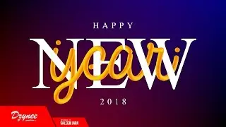 Illustrator Tutorials | Happy New Year 2018