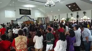 Gita surga bergema.ibadah natal  2025 Gkj Sragen .