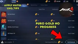 MIR4 GOLDINGS WALANG PROGRESS