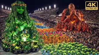 RIO CHAMPIONS PARADE 2026 LIVE 4k&ndash; Real Night Samba Parade at Sambadrome | 