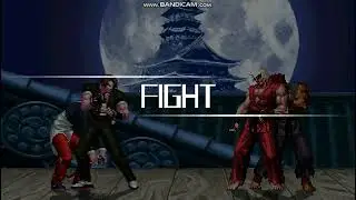 MUGEN BATTLES - Orochi Kyo & Orochi Iori vs. Violent Ken & Evil Ryu