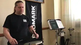 16th Note Single Strokes with HingeStix.