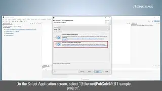 FreeRTOS PubSub Demo: CK-RX65N V2 Build Project (2/3)