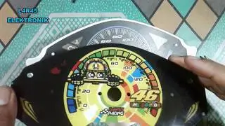 Ganti papan Speedo Vario 125 Old