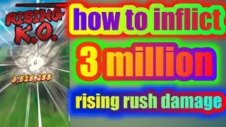 How to inflate 3 million rising rush damage ex-5 cell the ultimate life form dragon ball legends