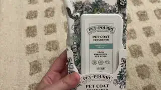 Quick Fix for Messy Pets | Poo-Pourri Pawsitively Fresh Deodorizing Pet Wipes REVIEW