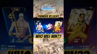 THUNDER VS LIGHT, WHO 'S THE FASTEST IN ONE PIECE FIGHTING PATH??