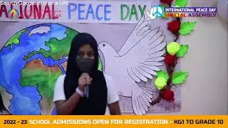International Peace Day - AMBASSADOR SCHOOL SHARJAH..