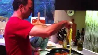Linguini with Crab