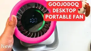 GOOJODOQ PORTABLE MINI DESK FAN REVIEW