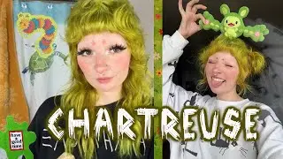 Dying My Hair Chartreuse Green ♡