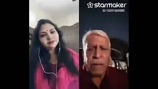 Din Saara Guzara Tore Angna/Short Video cover by Rajkumar's with melodious Poonam👍❤️🌹🎻