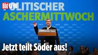 Politischer Aschermittwoch der CSU: Jetzt teilt S&ouml;der richtig aus!