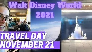 Видеоблог Disney World 2021 &mdash; День путешествий &mdash; Хитроу &mdash; Орландо с Virgin Atlantic &mdash; Элли и Митчелл