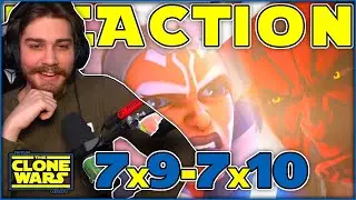 *THE FINAL ARC* Star Wars The Clone Wars 7x9-7x10 REACTION!! (EP #130 - 131)