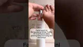 facialwash white truffle #skintific