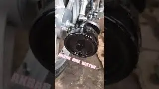 #colour #spray #black #splendor #bs6 #fi #youtube #akbar #bike #doctor