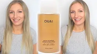 OUAI DETOX SHAMPOO REVIEW | CLARIFYING HAIRCARE ROUTINE ON FINE BALAYAGE HAIR