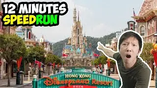 Speedrun Hong Kong Disneyland (in 12 minutes)