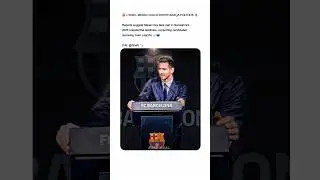 Messi to Join Barcelona Politics in 2026? 😳