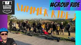 ERM Summer Ride 3, Scooters, Eskate, OneWheel PEV ride.