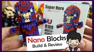 MAGNETO NANO BLOCK BUILD and REVIEW