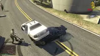 Franklin  vs police GTA v game play Fadilo Gaming
