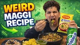 Trying Weird Maggi Recipes | Ice-Cream, Beer, Raw Egg, Pani-Puri, Chocolate | Pramod Rawat