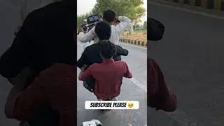 One wheeling with 3 persons on honda 125