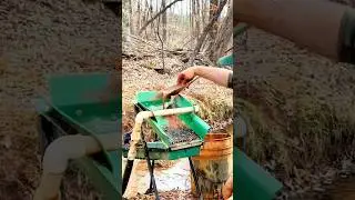High Banking Gold Rich Pay Dirt with The Geo Sluice High Banker @NCTreasureHuntersCampGround