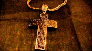 BLACK DIAMOND JESUS CROSS PENDANT $100