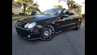 RARE Mercedes-Benz CLK63 AMG Cabriolet with 26K Ultra-Low Miles!