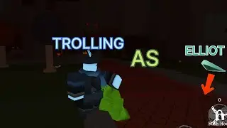 TROLLING as ELLIOT in forsaken! #forsaken #roblox 