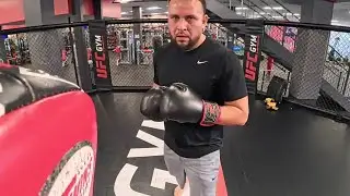 Kickboxing Training Inside the Octagon 🥊 | Lombard IL