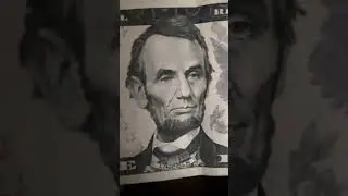 SERIES 2021 5 DOLLAR BILL #usa #unitedstates #america #abrahamlincoln #trending #virlvideo