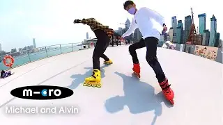 Micro MT Plus Urban Skates In The Streets Of Hong Kong 🍎 🍋