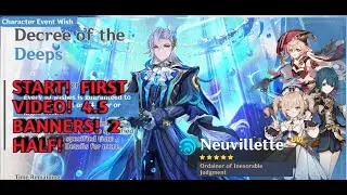 THE BEGINNING OF EVERYTHING!  BANNER TWIST IN Genshin Impact!  (2 HALF)