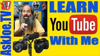 Getting Started with YouTube - Canon EOS 90D vs Pansonic Lumix G95 AskJoe.tv Channel Trailer 3