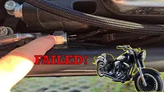 На моем Fat Boy 2010 года вышел из строя выключатель тормоза.