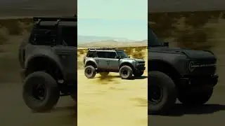 APG Long Travel Suspension putting in work 🚙💨 #fordbronco #broncooffroad #offroad