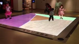 Interactive Floor at the MoMath Museum in NYC