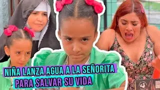 NI&Ntilde;A lanza AGUA a esta SE&Ntilde;ORITA para SALVAR su VIDA!