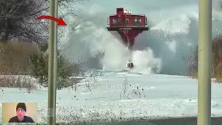 REACTION video: RAILREEL Best of OSR Snow Plow Spectaculars 12-29-2014