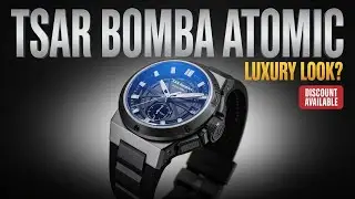 TSAR BOMBA Atomic Series Watch Review 🇺🇸 | Best Sport Luxury Watch + Deals