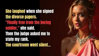 My Wife Signed The Divorce Smiling&mdash;Until The Judge Read My Military Rank Out Loud...