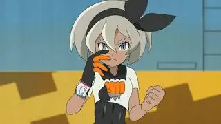 Lucario Vs Grapploct - Ash Vs Bea - English Dub