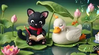 Lotus Pond Storytime Evening 🍃 Smooth LoFi Jazz for Deep Focus and Relaxation