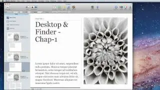 Apple iBooks Author Tutorial:  Importing from Pages or Word
