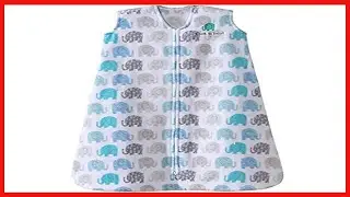 HALO Sleepsack Wearable Blanket Micro-Fleece, Elephant Texture, Grey, Large