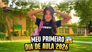 ARRUME-SE COMIGO PARA O MEU PRIMEIRO DIA DE AULA (DEU FRIO NA BARRIGA 😳